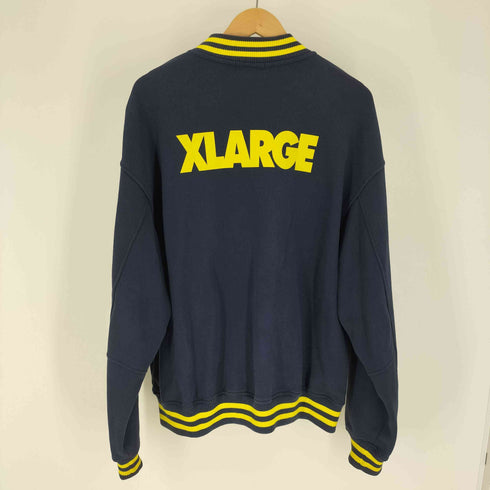 エクストララージ XLARGE 21AW SWEAT VARSITY JACKET スウェット ヴァーシティ ジャケット スタジアムジャケット スタジャン メンズ JPN:L