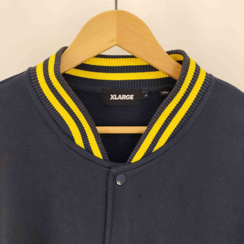 エクストララージ XLARGE 21AW SWEAT VARSITY JACKET スウェット ヴァーシティ ジャケット スタジアムジャケット スタジャン メンズ JPN:L