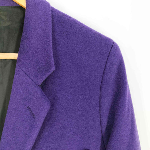 アニエスベー agnes b. PARIS フランス製 カシミヤアンゴラブレンド ウール チェスターコート レディース 1