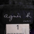 アニエスベー agnes b. PARIS フランス製 カシミヤアンゴラブレンド ウール チェスターコート レディース 1
