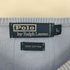 ポロバイラルフローレン Polo by RALPH LAUREN 90S ポニー 刺繍 Vネック 凹凸 ストライプ コットン ニット セーター メンズ import:L