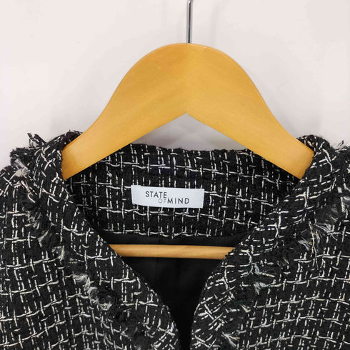 ステートオブマインド STATE OF MIND allow tweed JK アローツイードジャケット レディース JPN:M