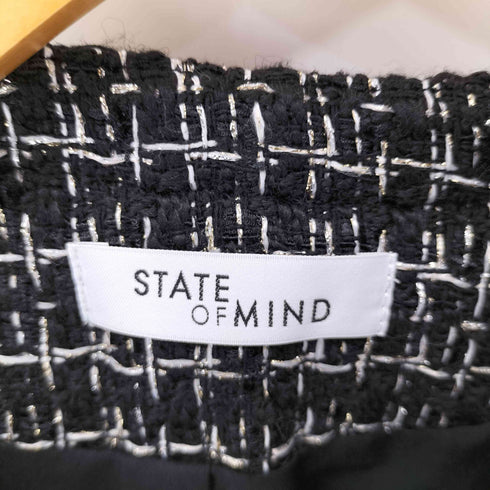 ステートオブマインド STATE OF MIND allow tweed JK アローツイードジャケット レディース JPN:M