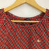 バーバリーロンドン BURBERRY LONDON ワンポイント チェック オフショルダーブラウス レディース import:S