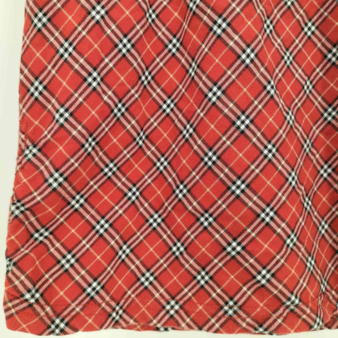 バーバリーロンドン BURBERRY LONDON ワンポイント チェック オフショルダーブラウス レディース import:S