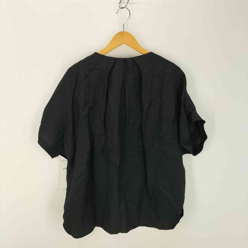 ステートオブマインド STATE OF MIND linen vis 2way BL スキッパーシャツブラウス レディース JPN:M