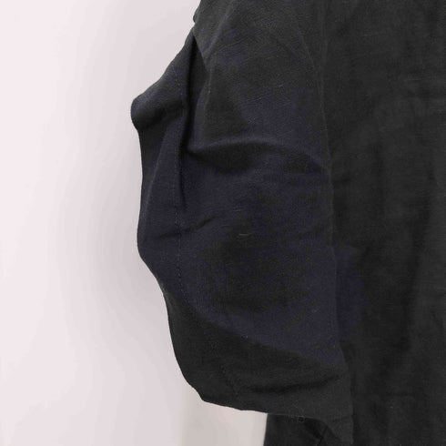 ステートオブマインド STATE OF MIND linen vis 2way BL スキッパーシャツブラウス レディース JPN:M