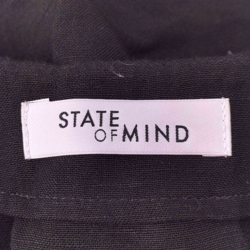 ステートオブマインド STATE OF MIND linen vis 2way BL スキッパーシャツブラウス レディース JPN:M