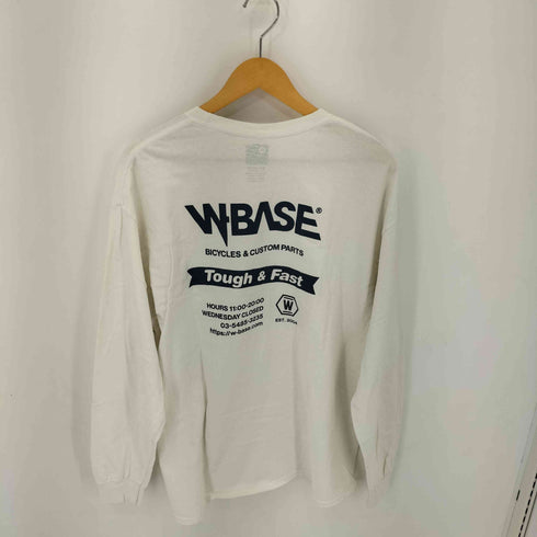 ダブルベース WBASE 両面プリント L/S Tシャツ メンズ JPN:XL