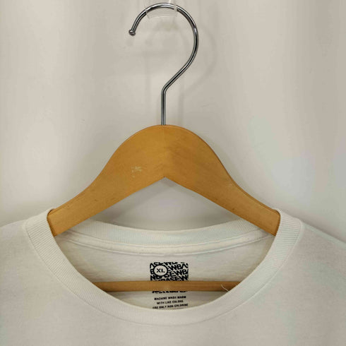 ダブルベース WBASE 両面プリント L/S Tシャツ メンズ JPN:XL
