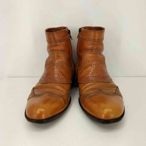 ドリスヴァンノッテン DRIES VAN NOTEN MADE IN ITALY サイドジップ ウィングチップブーツ メンズ 39 1/2