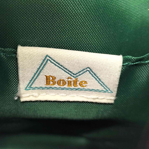 BOITE 巾着ショルダーバッグ メンズ
