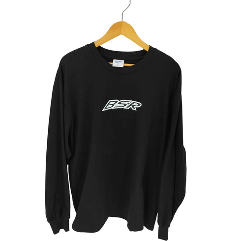BSRABBIT ロゴプリントL/S TEE メンズ import:XL