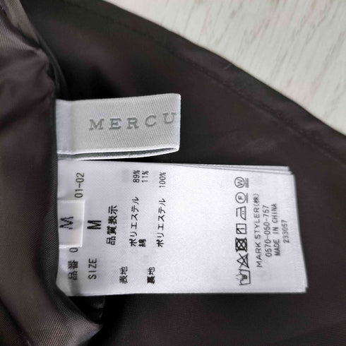 マーキュリーデュオ MERCURYDUO 22aw キルティングジャガードフレアスカート レディース M
