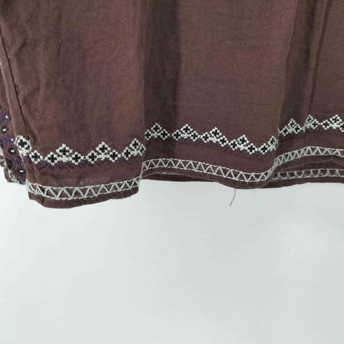ザラ ZARA ビジューデザイン L/S ブラウス レディース import:L