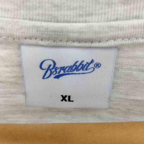 BSRABBIT クルーネックS/S TEE プリント メンズ JPN:XL