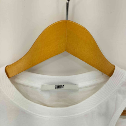 SPELLEDIT カットショルダーL/S TEE レディース