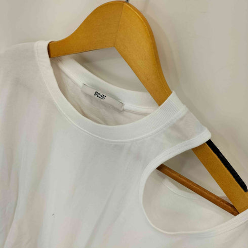 SPELLEDIT カットショルダーL/S TEE レディース