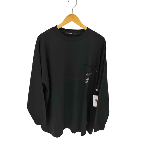 SPELLEDIT 両面プリントポケット L/S TEE レディース