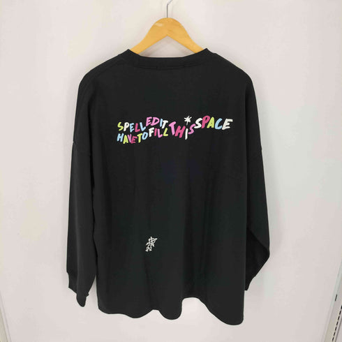 SPELLEDIT 両面プリントポケット L/S TEE レディース