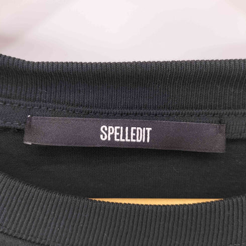 SPELLEDIT 両面プリントポケット L/S TEE レディース