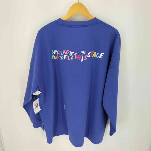 SPELLEDIT 両面プリントポケット L/S TEE レディース