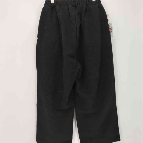 SPELLEDIT 裾刺繍ワイドイージースウェットパンツ レディース