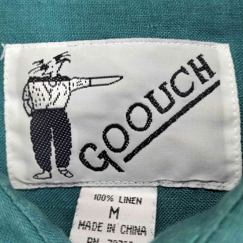 グーチ GOOUCH 90s リネン L/S シャツ メンズ JPN:M