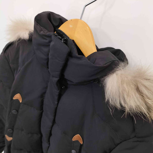 エーグル AIGLE ベルト付ダウンコート レディース 40