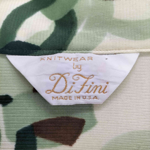 KNITWEAR by Difini 70s MADE IN USA 三角タグ チェーンモチーフ S/S シャツ メンズ