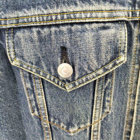 アールエイチシーロンハーマン RHC Ron Herman Indigo Denim Jacket ダメージ加工 メンズ JPN:M