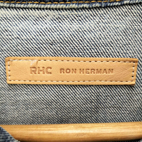 アールエイチシーロンハーマン RHC Ron Herman Indigo Denim Jacket ダメージ加工 メンズ JPN:M