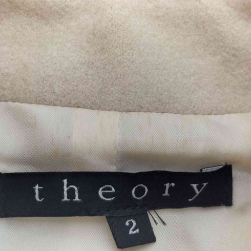 セオリー theory ベルト付 比翼ウールコート レディース 31