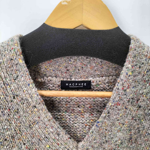 トゥモローランドマカフィー tomorrowland macphee LAMBS CASHMERE Vネックプルオーバー レディース JPN:S