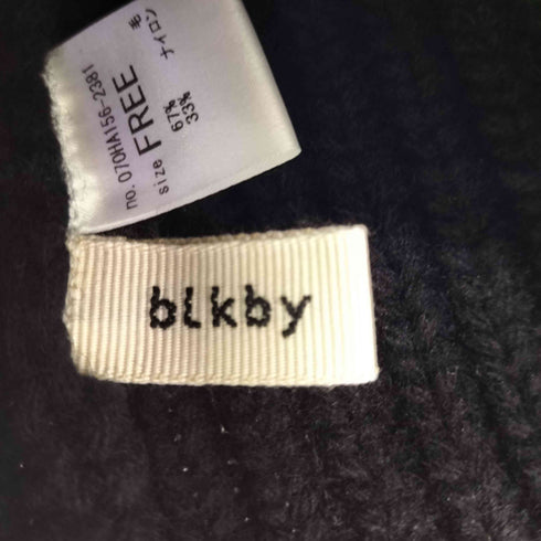 ブラックバイマウジー BLACK by moussy knit hat レディース FREE