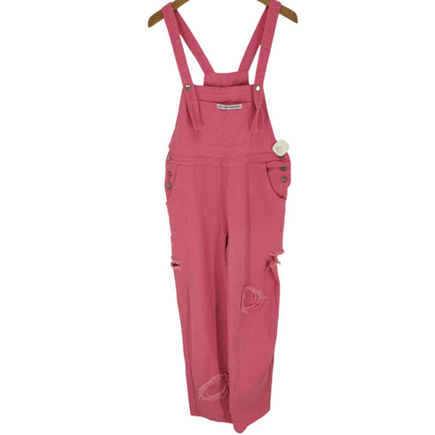 JOOD PERE FASHIONSTO ダメージ加工オーバーオール レディース M