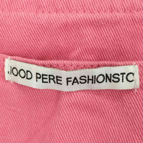 JOOD PERE FASHIONSTO ダメージ加工オーバーオール レディース M