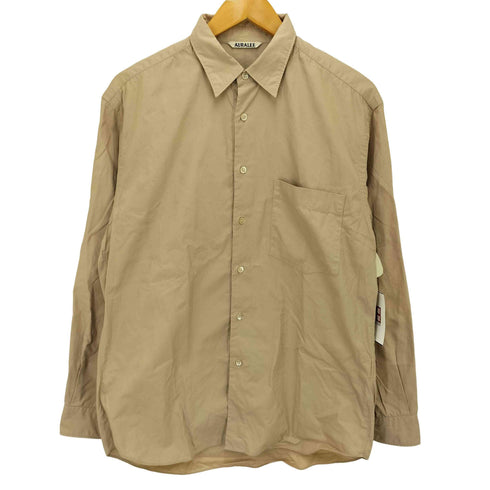 オーラリー AURALEE WASHED FINX TWILL SHIRTS メンズ JPN:3 3