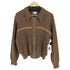 ポールスミスロンドン Paul Smith LONDON ボーダーデザイン リネンシルク ジップアップニットカーディガン メンズ import:L