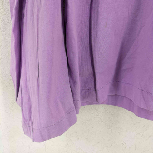 トーガアーカイブス TOGA ARCHIVES コットンクルーネックカットソー ロングスリーブTシャツ レディース JPN:36