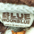 BLUE MOON BLUE ボアフード ニット ジップアップパーカー レディース FREE