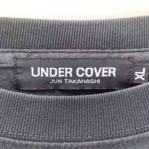 アンダーカバー UNDERCOVER 22SS the hatch Faith In Genome バンド プリント クルーネック 長袖バンドTシャツ メンズ xl