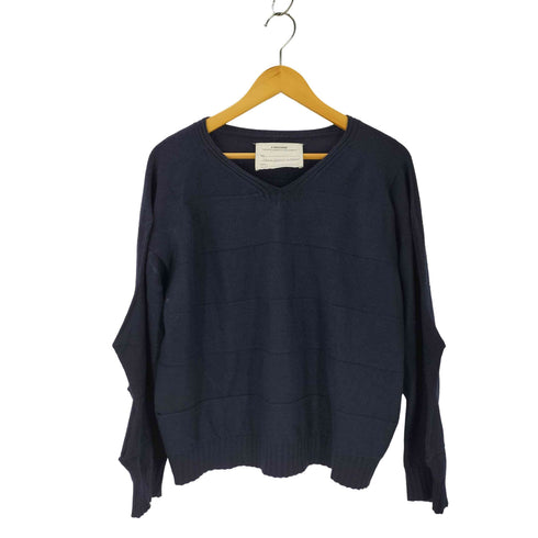 22AW A MACHINE twist wool sweater メンズ