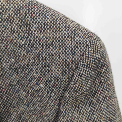 ジェイプレス J.PRESS 3B ドネガルツイード背抜きテーラードジャケット Donegal Tweed メンズ C94/W82/T175