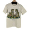 カルクルー Cal Cru MADE IN USA 虎プリントTシャツ Game Park Safari @HABITAT'91 メンズ import:M