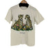 カルクルー Cal Cru MADE IN USA 虎プリントTシャツ Game Park Safari @HABITAT'91 メンズ import:M