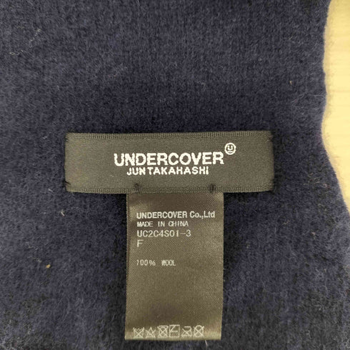 アンダーカバー UNDERCOVER ムジニットストール ウールマフラー メンズ