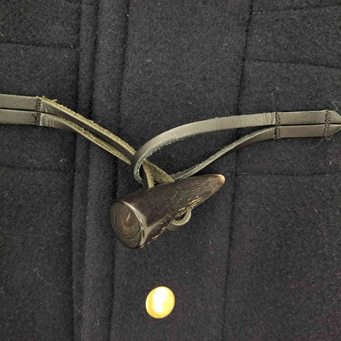 サイベーシックス SCYE BASICS ウールカシミヤ メルトンダッフルコート レディース 38