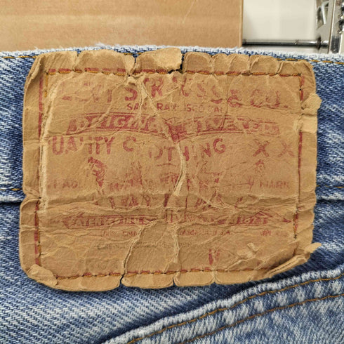 リーバイス Levis ボタン裏524刻印 501ボタンフライデニムパンツ メンズ