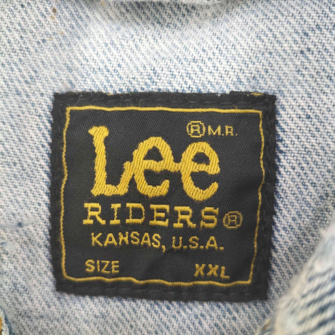 リー Lee K021 RIDER JACKET オーバーサイズデニムジャケット メンズ import:XXL